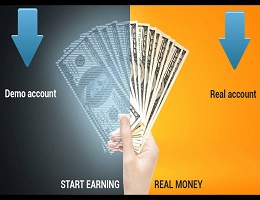 TÀI KHOẢN DEMO VÀ TÀI KHOẢN REAL TRÊN IQ OPTION